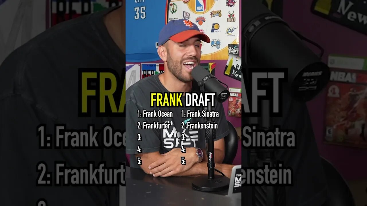Thr FRANK DRAFT!! Which Team Do You Think Wins?? #shorts #frank #frankie #draft #names
