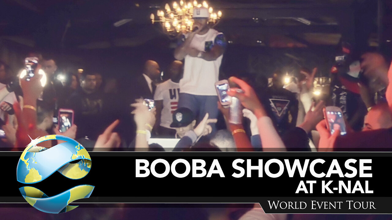 Booba showcase at K-nal