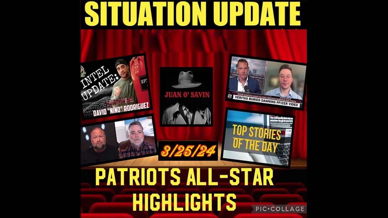 Juan O Savin. David Rodriguez~ Situation Update 03-25-24 ~ Trump Return- Restored Republic via a GCR