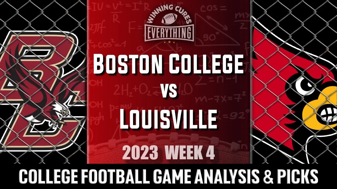 Boston College vs Louisville Picks & Prediction Against the Spread 2023 College Football Analysis