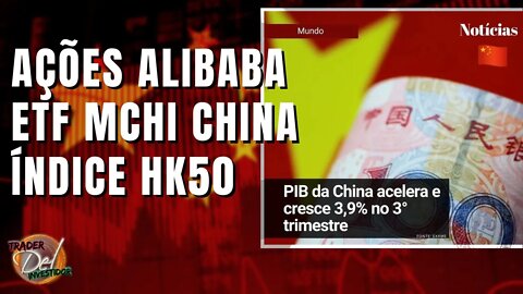 HK50 /ETF /MCHI ALIBABA QUEDA DE QUASE 10% EM 1 DIA