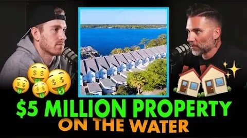 My New 5 Million Dollar Investment Property On The Water!