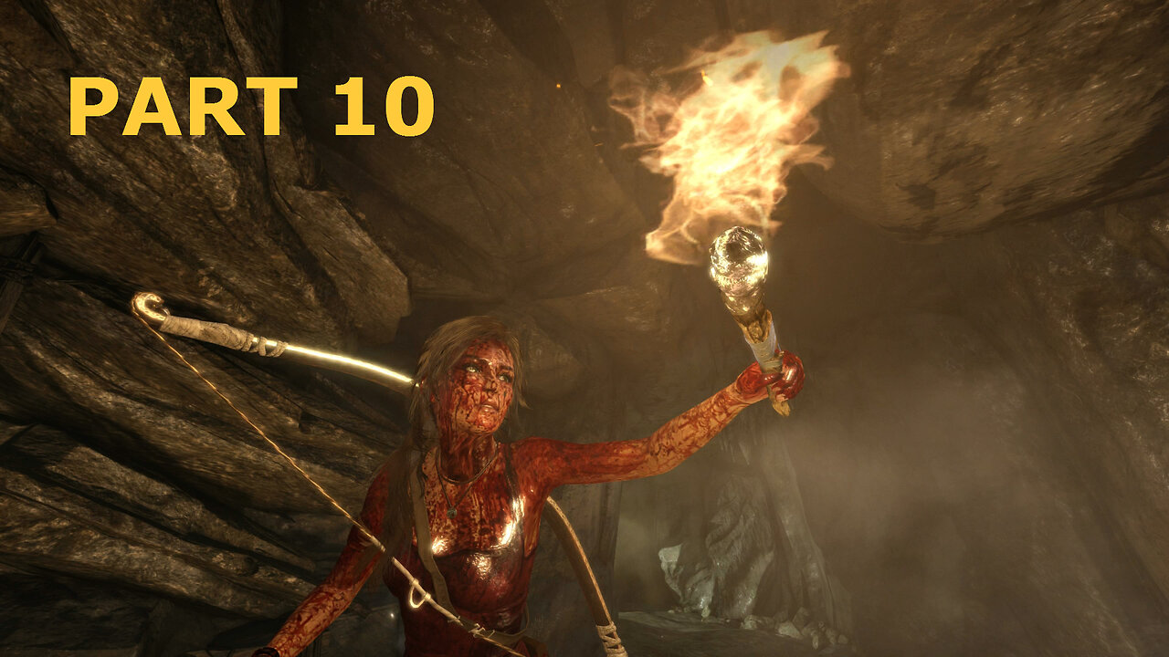 I'M COVERED IN BLOOD - Tomb Raider Definitive Edition Gameplay walkthrough Part 10