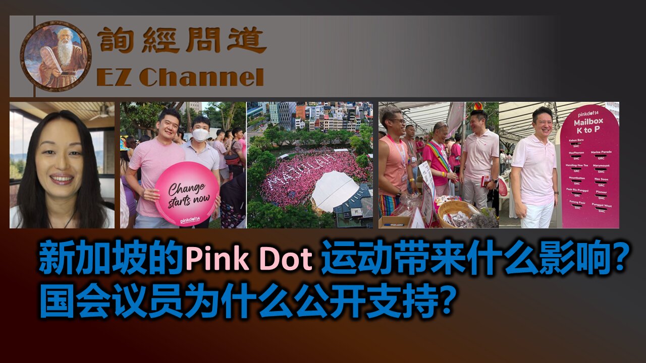 新加坡的Pink Dot 运动带来什么影响？国会议员为什么公开支持？