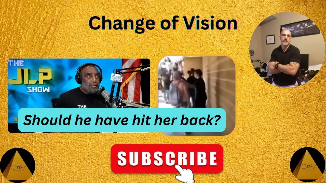 Should he have hit her back?