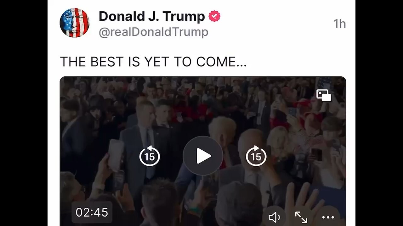 The best is yet to come. 🇺🇸🇺🇸🇺🇸