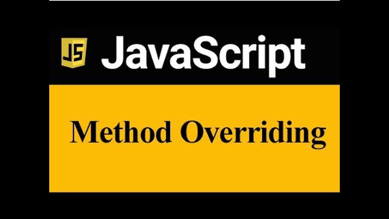 Method Overriding in Javascript
