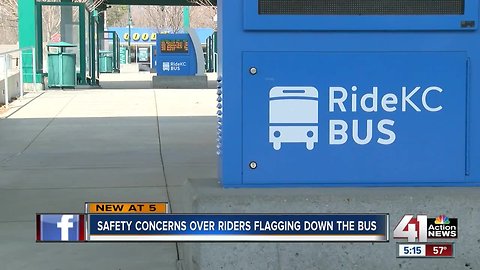 Johnson County, KCATA to no longer allow bus flagging