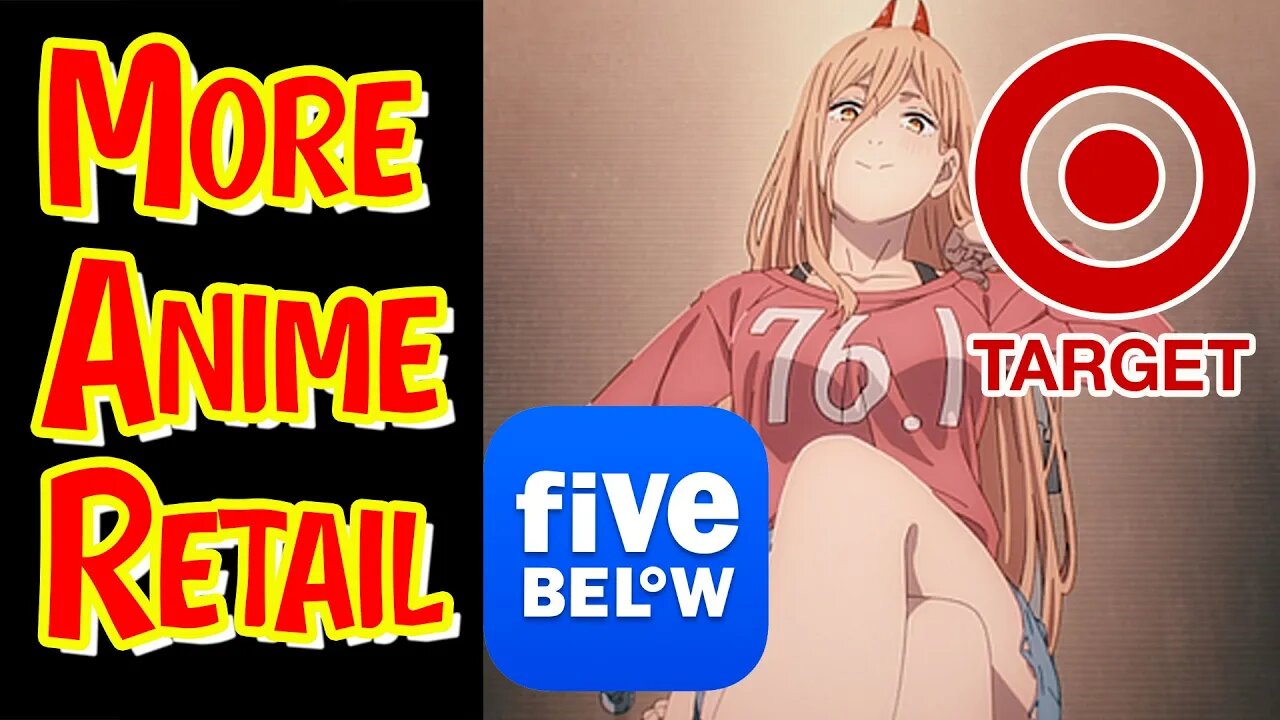 More Retailers Selling Anime and Manga Merch - Five Below #manga #anime