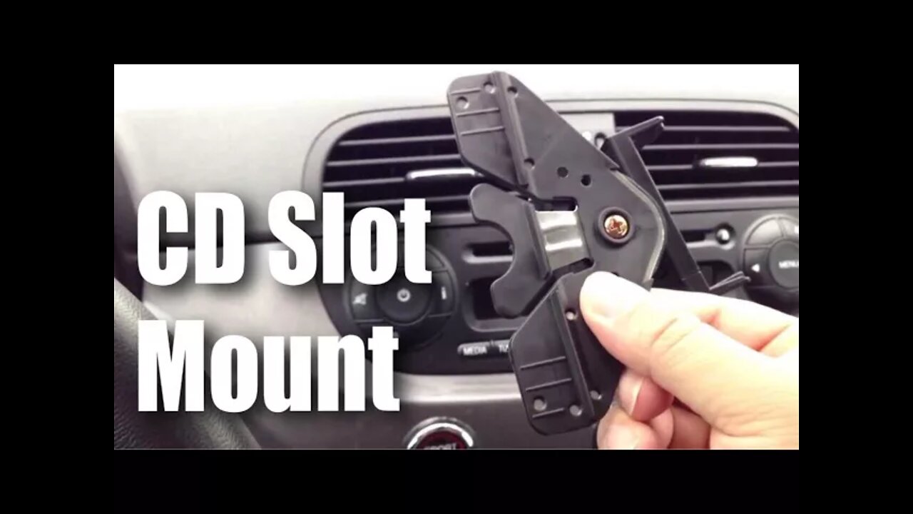 CD Slot smartphone phone GPS holder mount for your car - Fiat 500