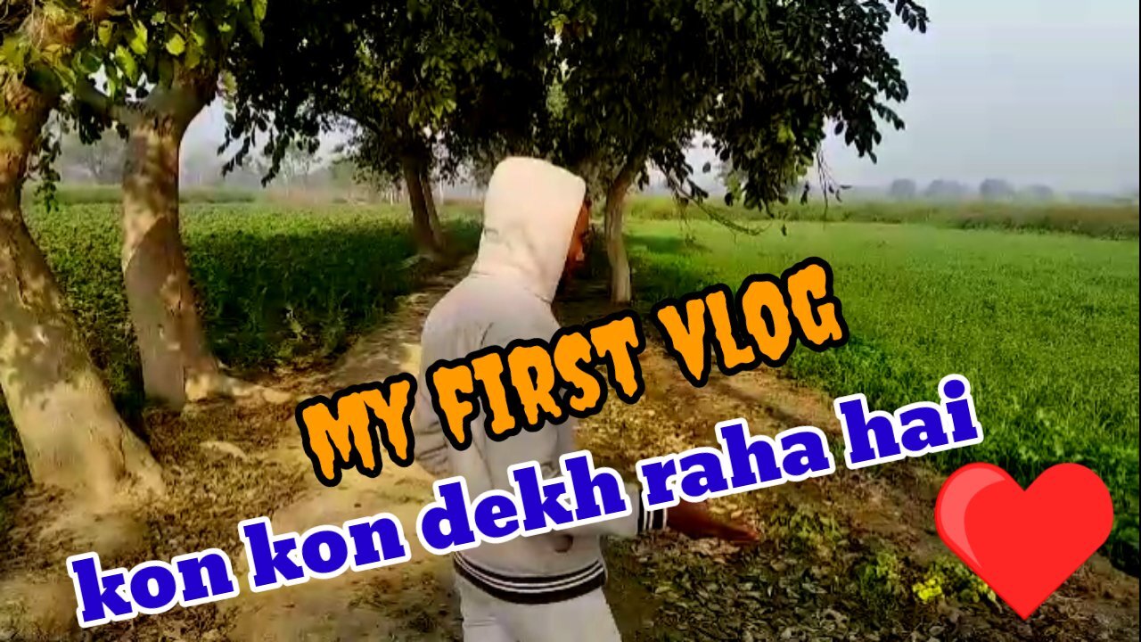 My first vlog