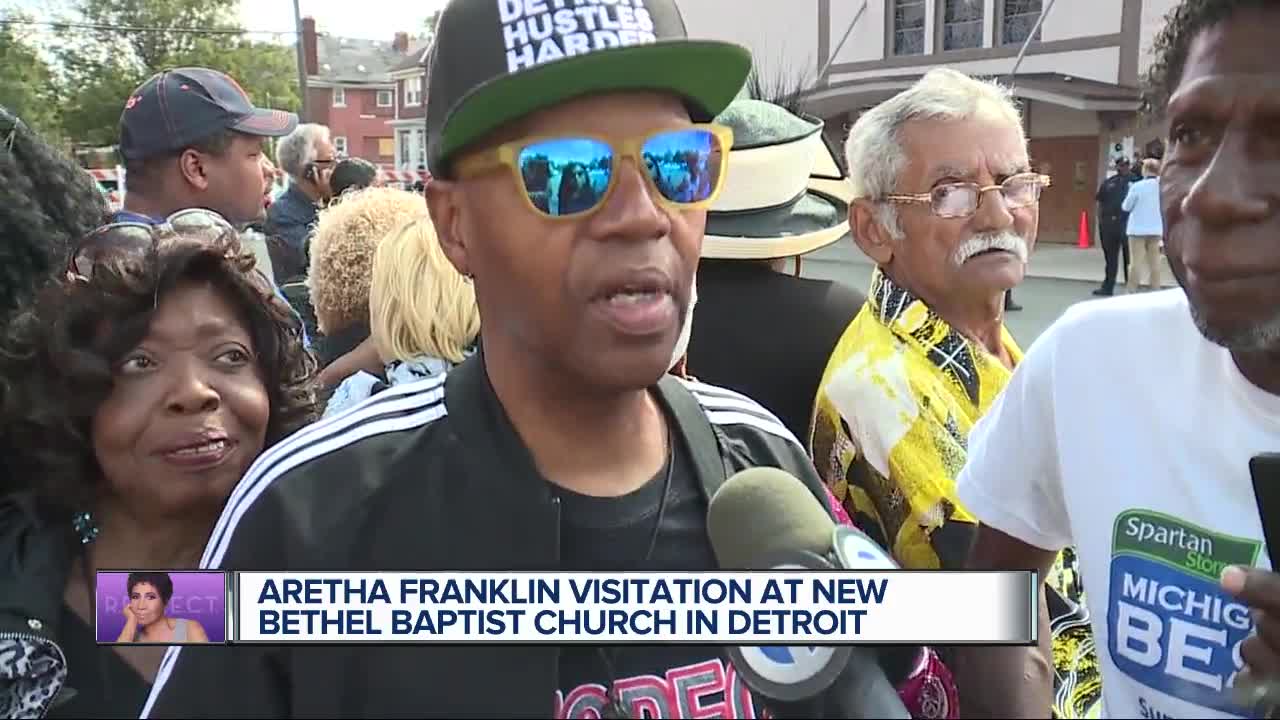 Final public visitation for Aretha Franklin to be held at New Bethel Baptist Church in Detroit