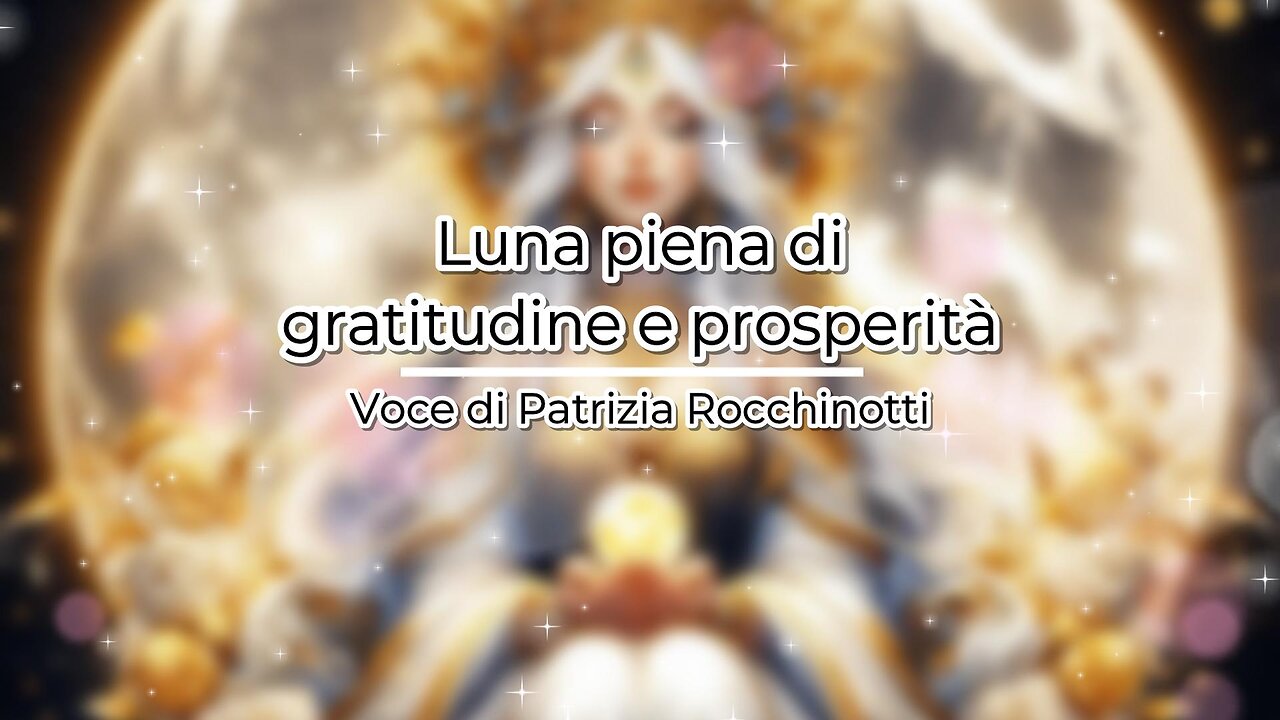 Luna Piena di gratitudine e prosperità