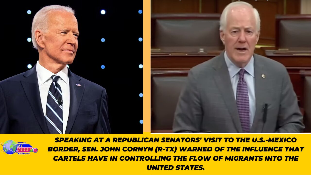 John Cornyn Hammers Biden Admin For 'Outsourcing Immigration To Drug Cartels'