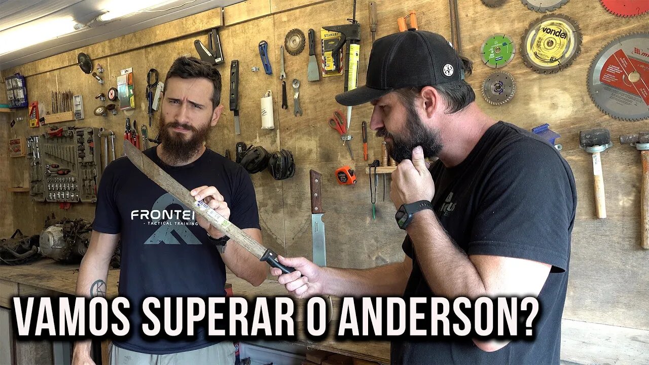 DESAFIO do Facão Customizado!