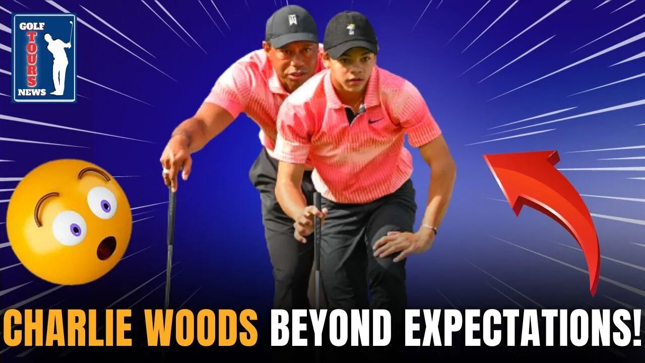 🔴 AMAZING! THE MEDIA SURRENDERS TO THE TALENT AND DOMINANCE OF CHARLIE WOODS! 🚨 GOLF NEWS