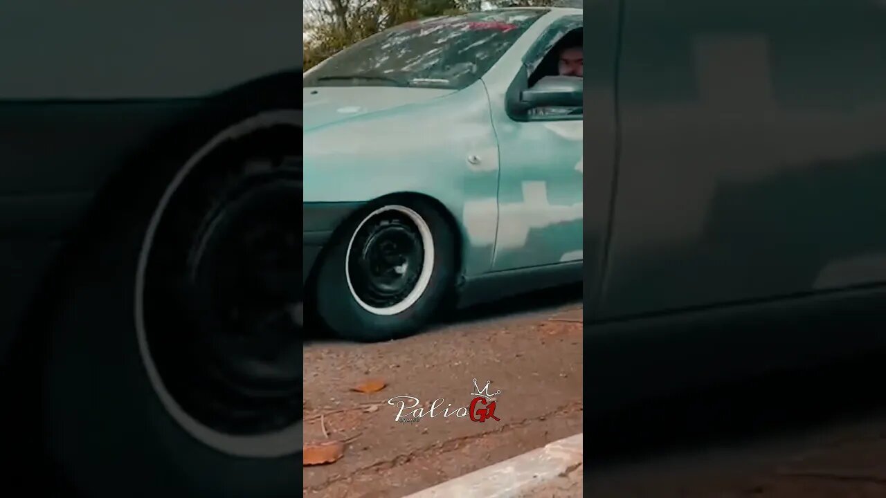 Palio G1 Azul Bebê Raspando no chão #paliog1 #fiat #epg1