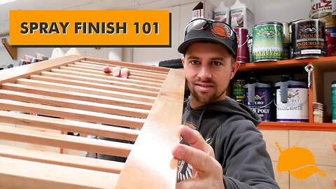 My Step-by-Step Foolproof Spray Finish Process. Best Finishes, Setup, Application and Cleaning.