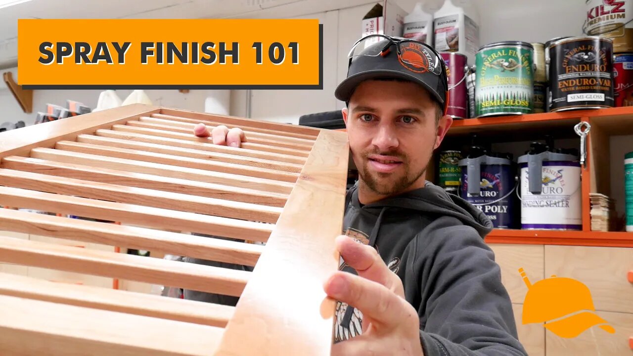 My Step-by-Step Foolproof Spray Finish Process. Best Finishes, Setup, Application and Cleaning.