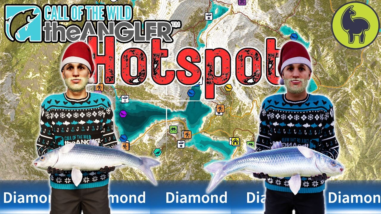 Diamond Thicklip Mullet HOTSPOT | Call of the Wild: The Angler (PS5 4K)