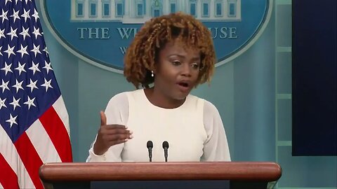 Karine Jean-Pierre Plugs "Bidenomics" Even As Prices Are Up By 17.4% Since Biden Took Office