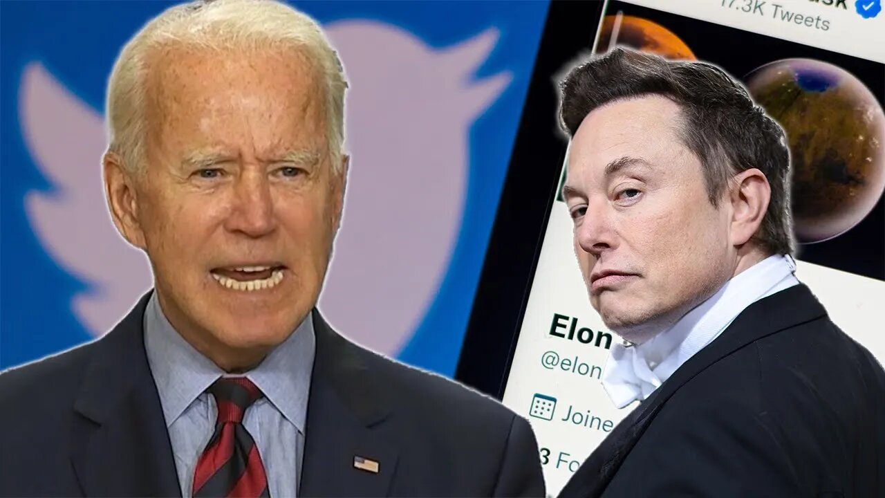 Joe Biden RIPS Elon Musk for NOT CENSORING your right to free speech on Twitter! Democrats PANIC!