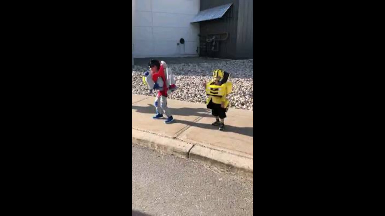 Kids performance of transformers