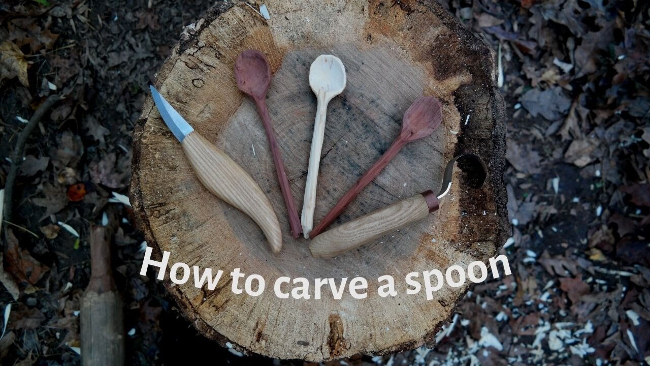 How to carve a Bushcraft spoon