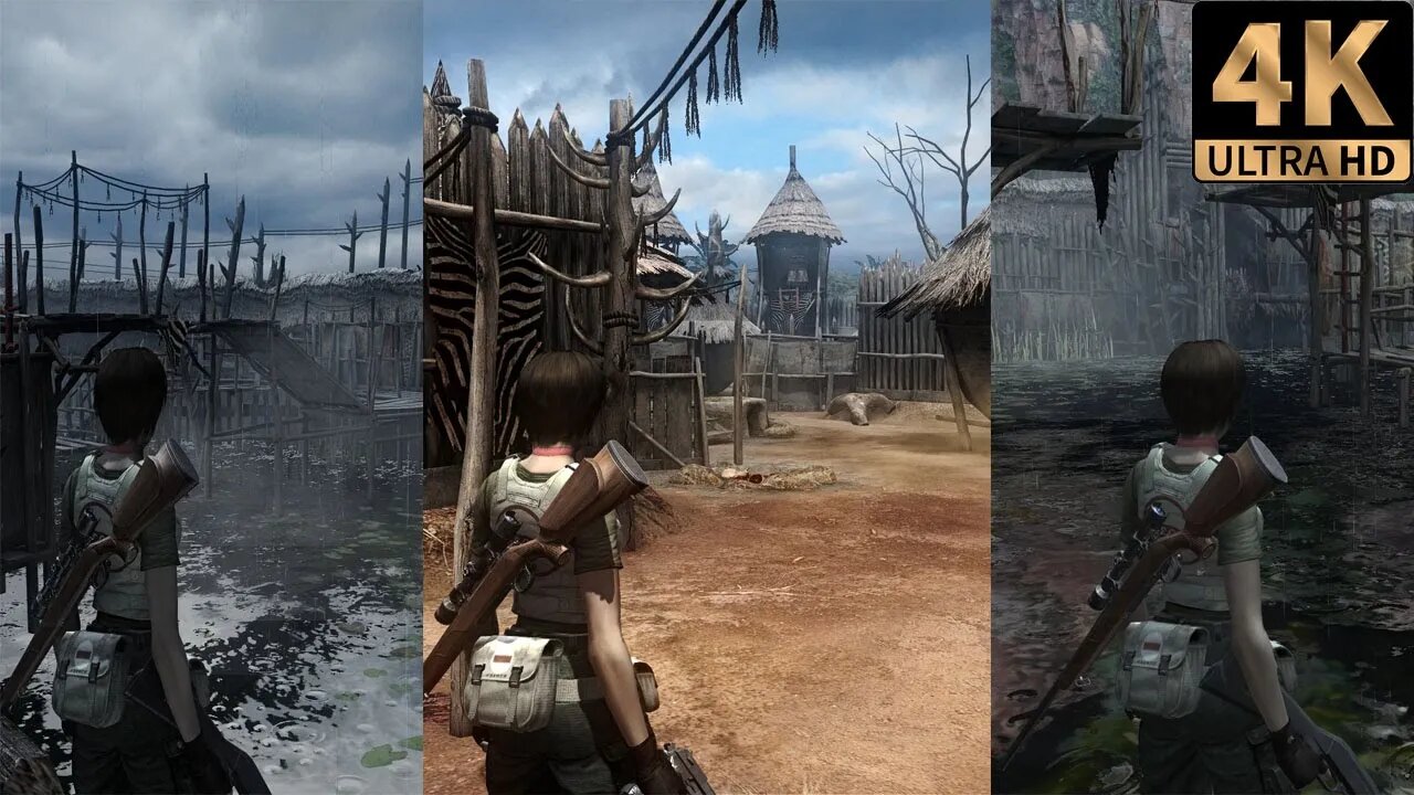 Resident Evil 5 Patch 1.2 - No Green Filter Fix - Natural Colors Reshade - Ultra Graphics Mods 5