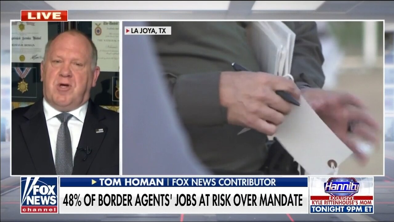 Former Acting ICE Dir: Vaccine Mandates Are Devastating to Border Security