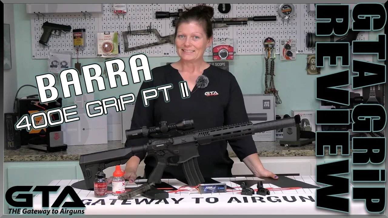 BARRA 400E GRIP PT II - Gateway to Airguns GRiP Review