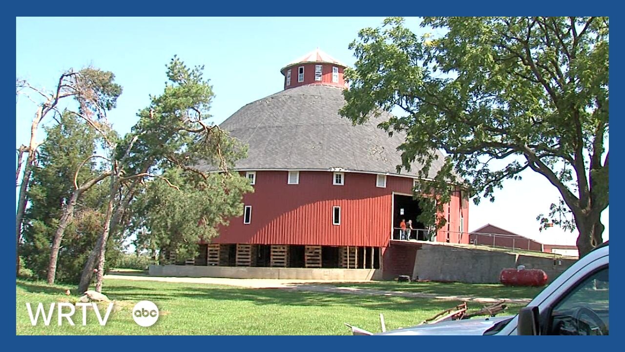 Bright future for Indiana's largest round barn after tornado