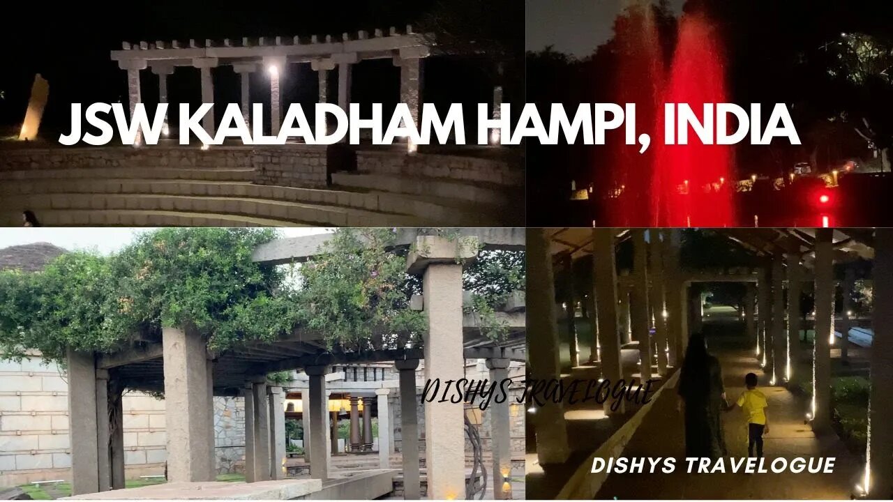 JSW KALADHAM I HAMPI HISTORY CAPTURED IN 3D MOVIE HERE | HAMPI ,INDIA #hampi