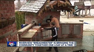 Riverview man making Artisan bread in his backyard for the community amid COVID-19 outbreak