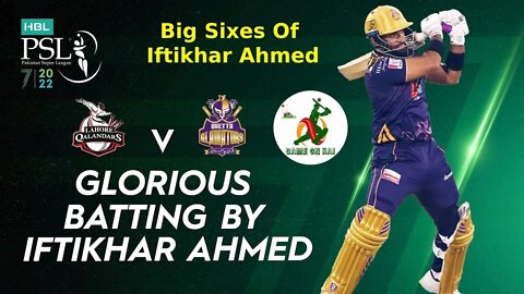 Glorious Batting By Iftikhar Ahmed | Lahore vs Quetta | Match 20 | HBL PSL 7 | Lahore vs Quetta.