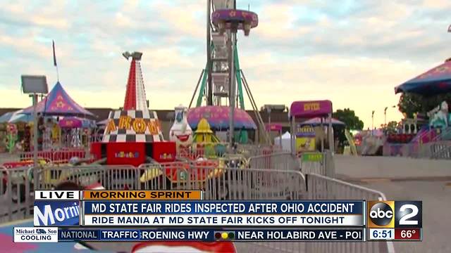 Sneak peak of safety at the Maryland State Fair