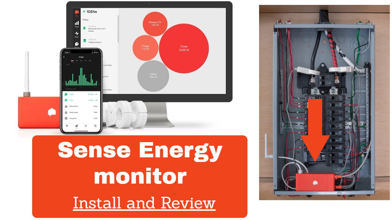 Sense Energy monitor Unboxing, install, app review and recap