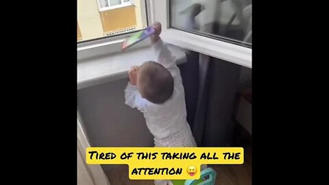 This #BABY wants ATTENTION NOW