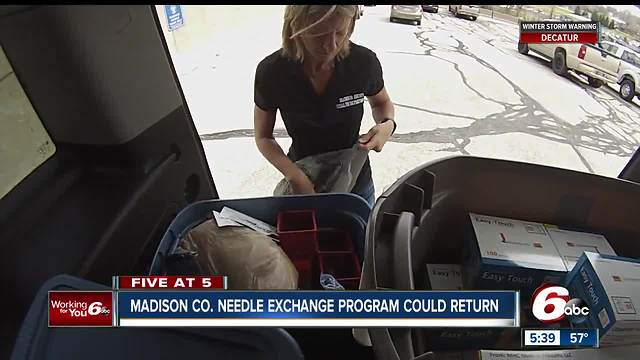 Madison County needle exchange program could return