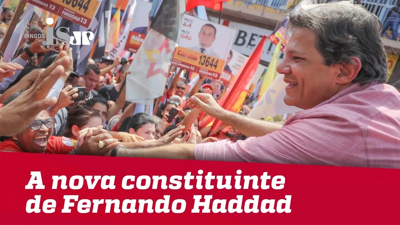 A nova constituinte de Fernando Haddad