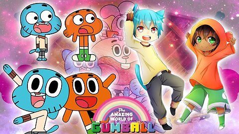 Gumball Characters As Anime