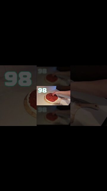 100 Pepperoni Pizza (pizza for Weirdoughs) #shorts