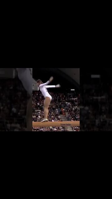 Olga Korbut Balance Beam - Munich 1972 Olympics #shorts