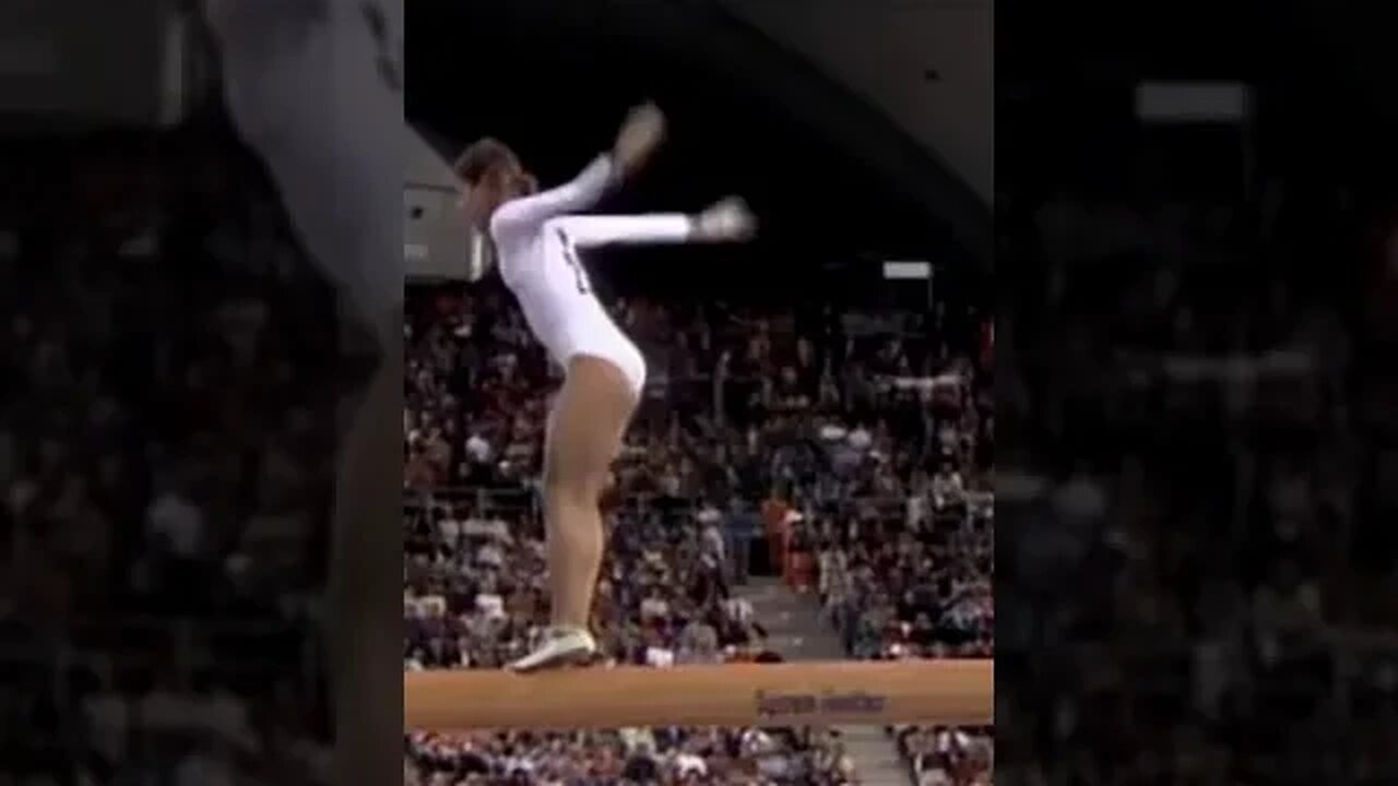 Olga Korbut Balance Beam - Munich 1972 Olympics #shorts