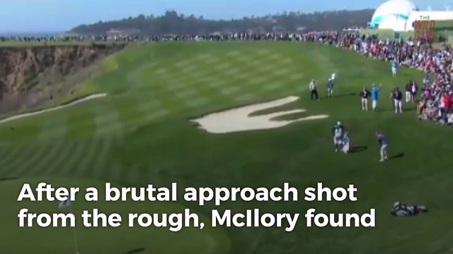 Rory McIlroy Saves Par With Incredible Chip