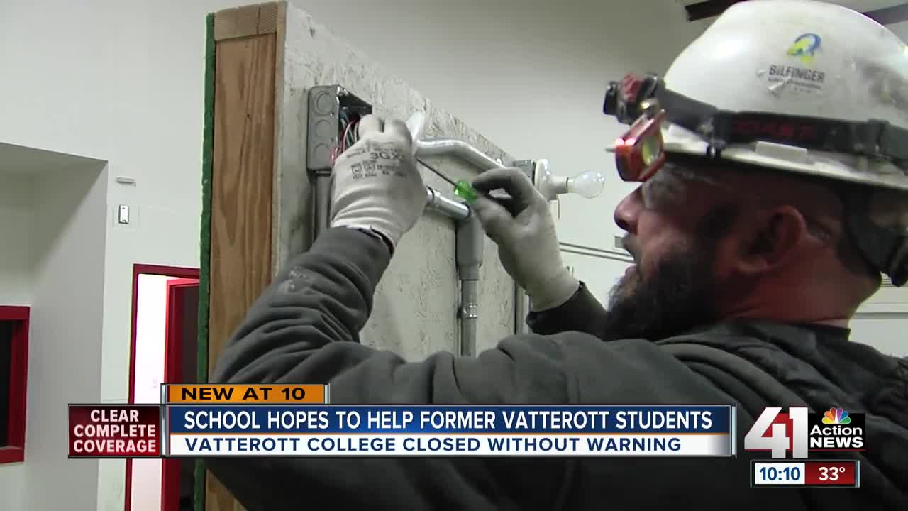 Local schools reach out to help former Vatterott students