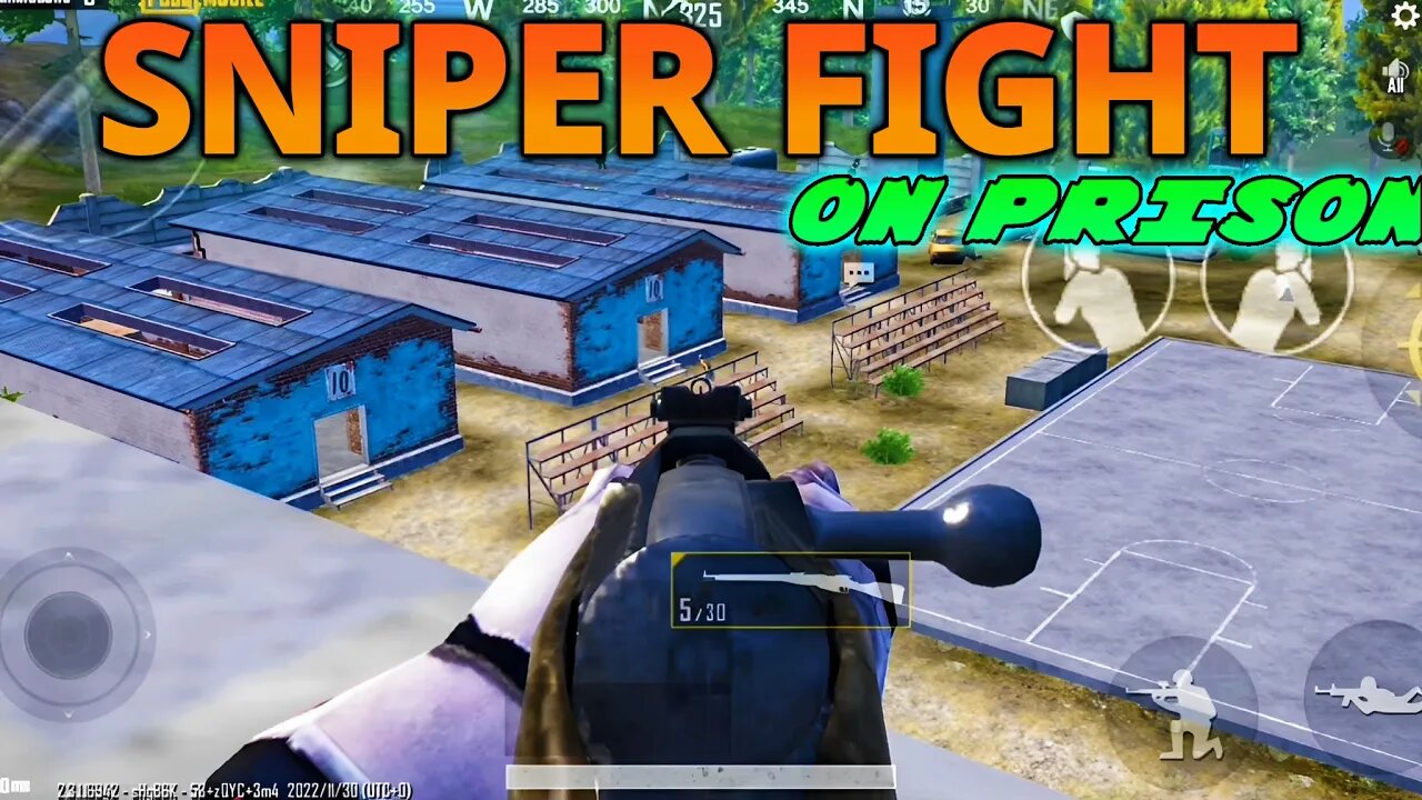 Sniper Fight On Prison 🔥 Best Shot You Ever Seen 😈 Pubg Mobile.