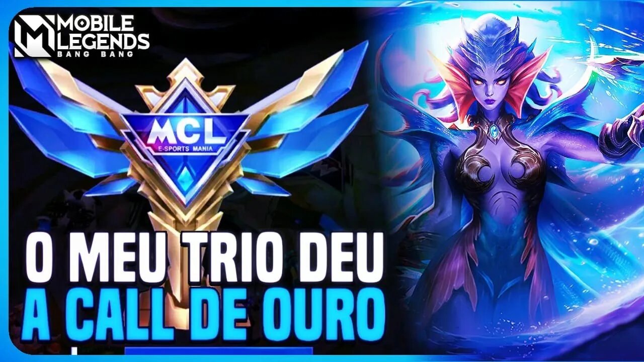 GANHAMOS A MCL COM A ESTRATÉGIA DO MEU TRIO!! | LOS BANGAS | MLBB