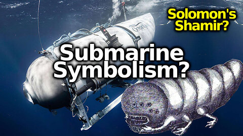 Submarine Symbolism Mystery: Does Sub's Shape Esoterically Symbolize Solomon's Shamir? You Decide!