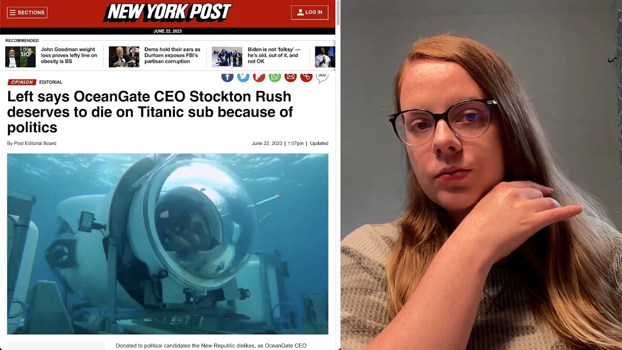 Sub Tragedy Causes Leftists Spew Vitriol As Usual, Elon Musk Says "CIS" is a SLUR On Twitter